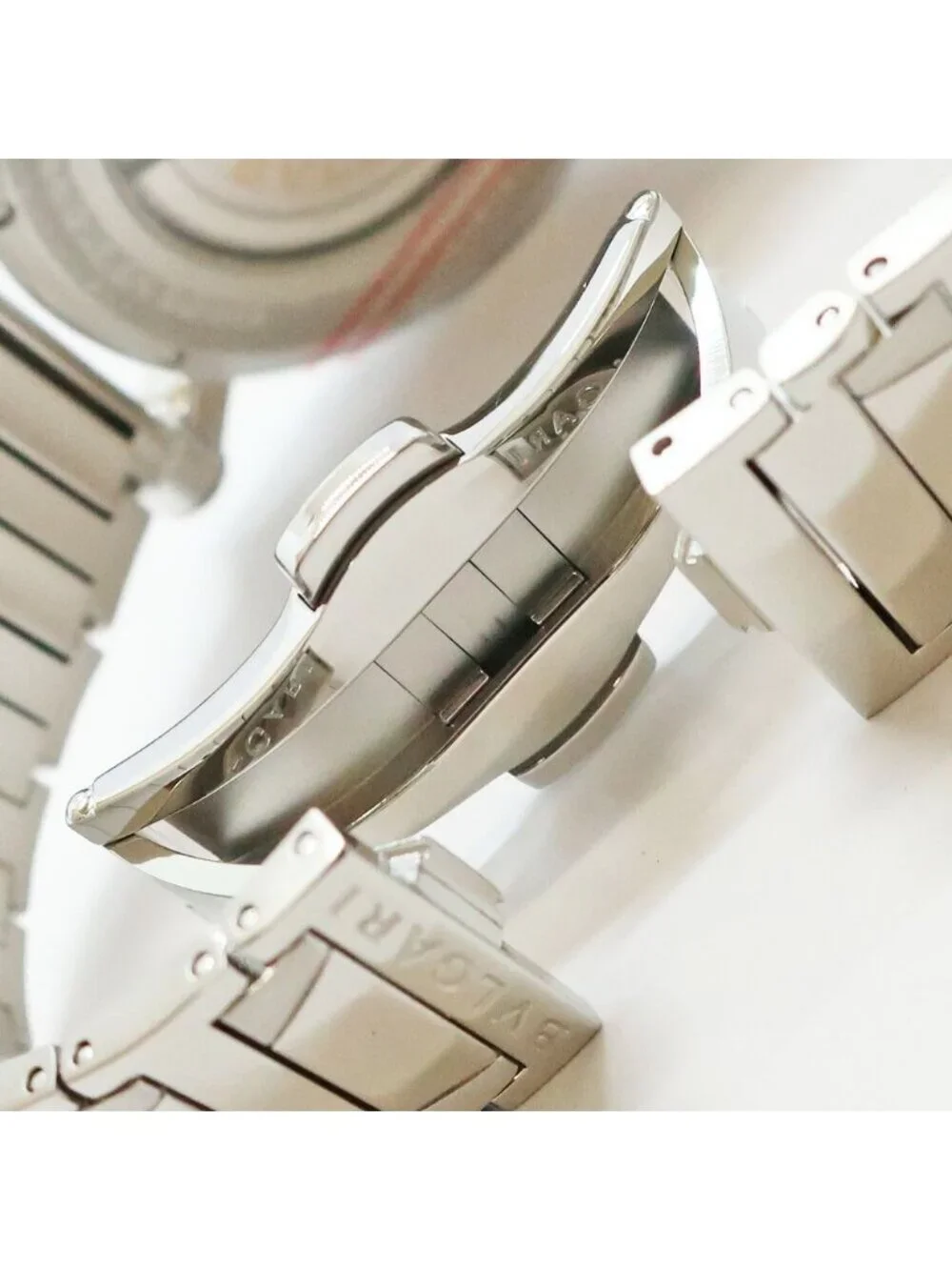 Bvlgari Ten Finished Sotirio Retrograde SS Silver Automatic Watch